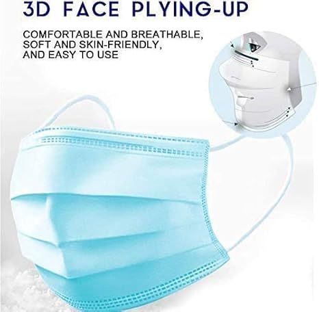 GP01 - 2000pcs Blue Disposable Facemask