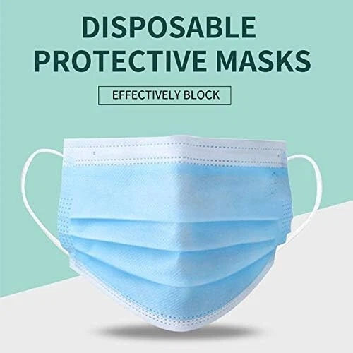 GP01 - 2000pcs Blue Disposable Facemask