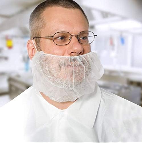 GP04 - 1000pcs White Beard Covers