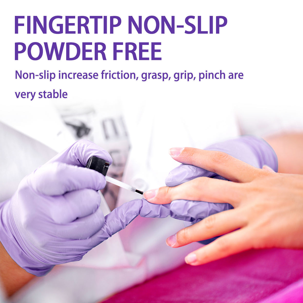 GP30 Disposable Purple Nitrile Gloves(1Case 1000Gloves)