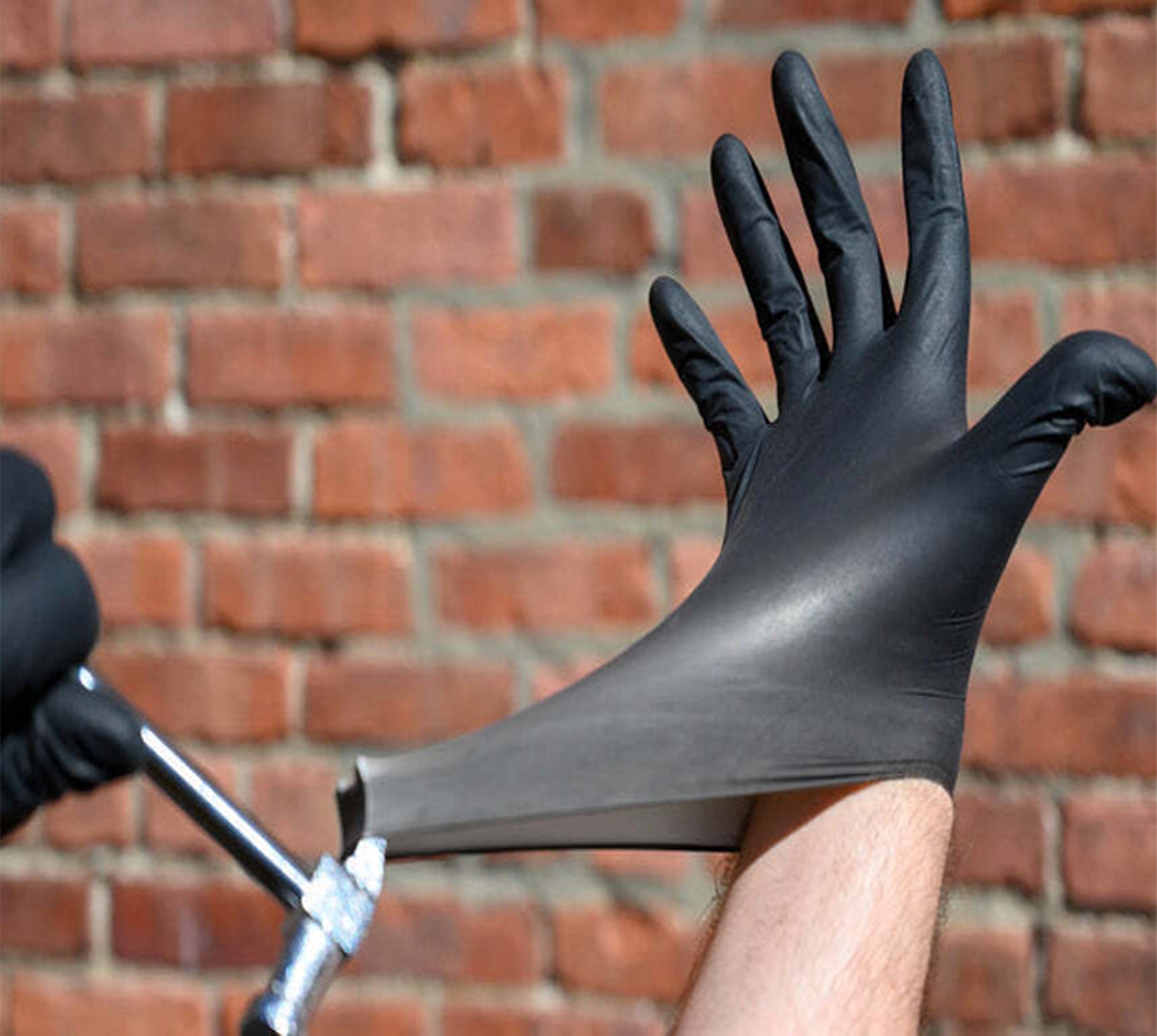 GP51 Chemo Grade Fentanyl Resistant Black Nitrile Gloves (1 Case, 1000 Gloves)